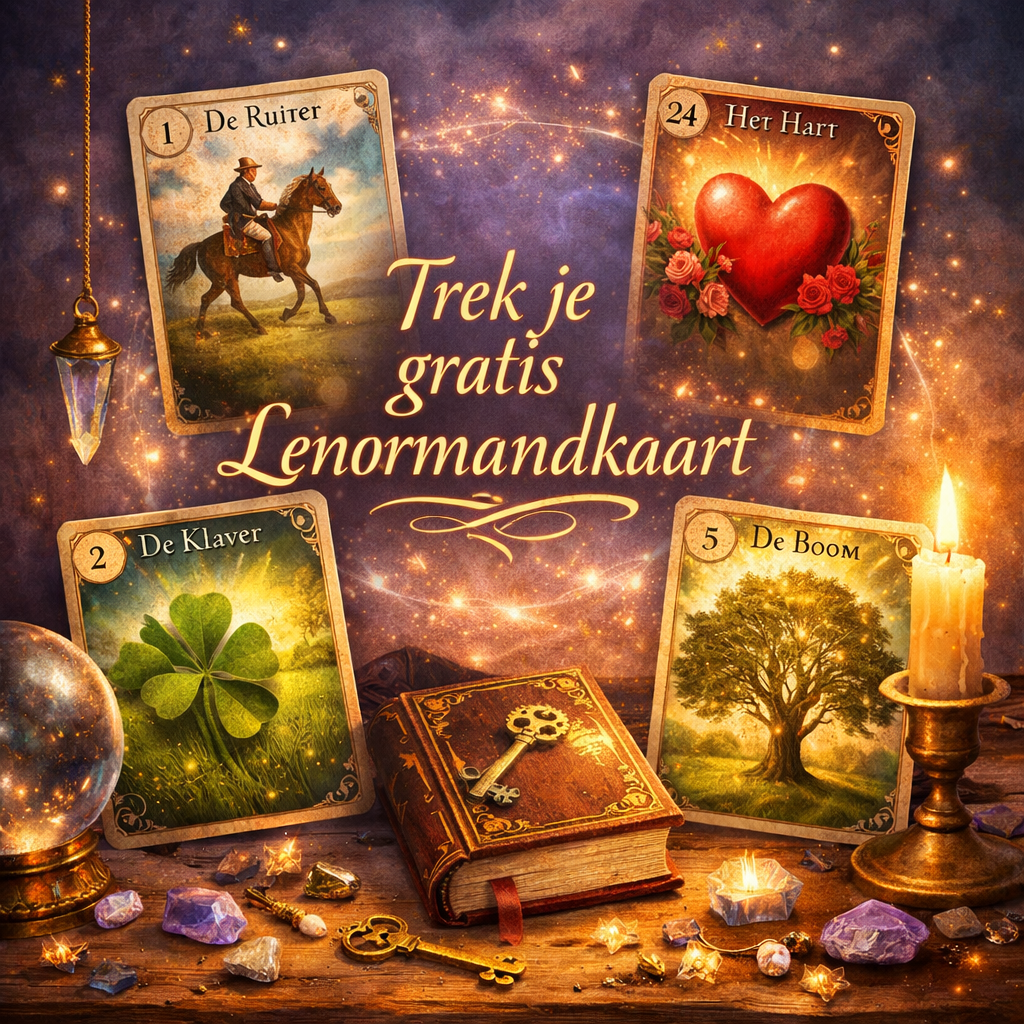 Trek gratis Lenormandkaart